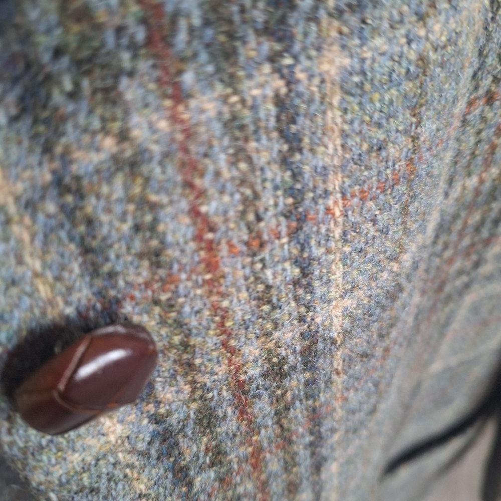 L.L. Bean Women's Plaid Blazer - Gray and Brown- 14 P - Picture 9 of 9